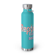 Load image into Gallery viewer, Repticon Copper Vacuum Insulated Bottle, 22oz w/ Lizard Santa
