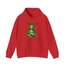 Load image into Gallery viewer, Repticon Unisex Heavy Blend™ Hooded Sweatshirt w/ Snake
