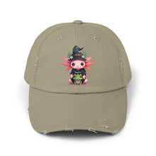 Load image into Gallery viewer, Repticon Unisex Distressed Cap w/ Axolotl
