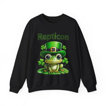 Load image into Gallery viewer, Repticon Unisex Heavy Blend™ Crewneck Sweatshirt w/ Frog
