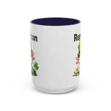 Load image into Gallery viewer, Repticon Accent Coffee Mug w/ Axolotl
