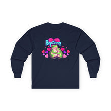 Load image into Gallery viewer, Repticon Unisex Ultra Cotton Long Sleeve Tee w/ Valentine Frogs
