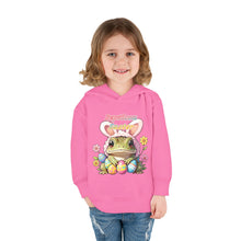 Load image into Gallery viewer, Repticon Toddler Pullover Fleece Hoodie w/ Easter Frog
