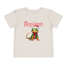 Load image into Gallery viewer, Repticon Toddler Short Sleeve Tee w/ Lizard Santa
