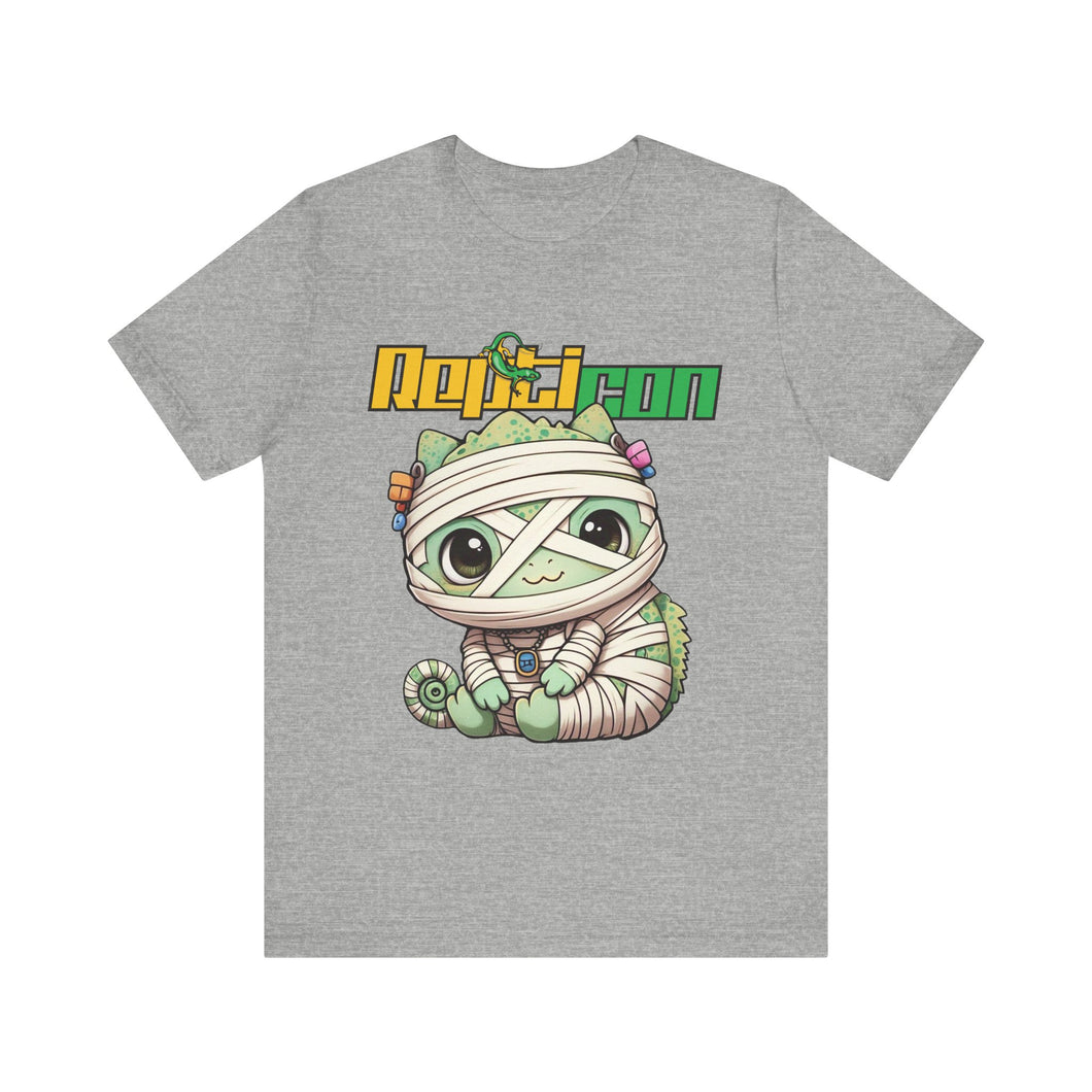 Repticon Unisex Jersey Short Sleeve Tee w/ Chameleon Mummy