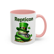 Load image into Gallery viewer, Repticon Accent Coffee Mug /w Snake
