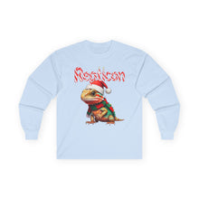 Load image into Gallery viewer, Repticon Unisex Ultra Cotton Long Sleeve Tee w/ Bearded Dragon Santa
