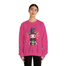 Load image into Gallery viewer, Repticon Women&#39;s Heavy Blend™ Crewneck Sweatshirt w/ Axolotl
