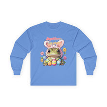 Load image into Gallery viewer, Repticon Unisex Ultra Cotton Long Sleeve Tee w/ Easter Frog
