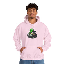 Load image into Gallery viewer, Repticon Men&#39;s Heavy Blend™ Hooded Sweatshirt w/ Black Snake
