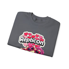 Load image into Gallery viewer, Repticon Unisex Heavy Blend™ Crewneck Sweatshirt w/ Valentine Toads

