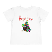 Load image into Gallery viewer, Repticon Toddler Short Sleeve Tee w/ Gecko Christmas Tree
