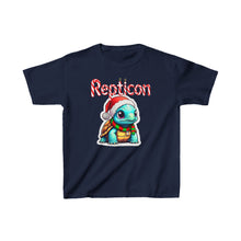 Load image into Gallery viewer, Repticon Kids Heavy Cotton™ Tee w/ Tortoise Santa
