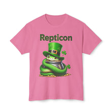 Load image into Gallery viewer, Repticon Unisex HD Cotton™ T-shirt w/ Snake
