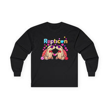 Load image into Gallery viewer, Repticon Unisex Ultra Cotton Long Sleeve Tee w/ Valentine Tortoises
