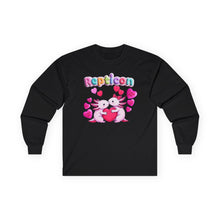Load image into Gallery viewer, Repticon Unisex Ultra Cotton Long Sleeve Tee w/ Valentine Axolotls
