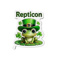 Load image into Gallery viewer, Repticon Die-Cut Magnets w/ Frog
