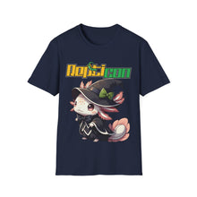 Load image into Gallery viewer, Repticon Unisex Softstyle T-Shirt w/ Axolotl Witch
