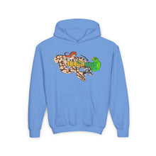 Load image into Gallery viewer, Repticon Youth Heavy Blend Hooded Sweatshirt w/ Reptile Group
