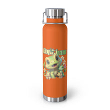 Load image into Gallery viewer, Repticon Copper Vacuum Insulated Bottle, 22oz w/ Lizards
