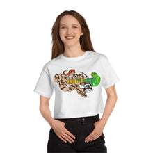 Load image into Gallery viewer, Repticon Champion Women&#39;s Heritage Cropped T-Shirt w/ Reptile Group
