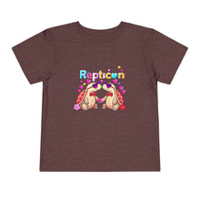 Load image into Gallery viewer, Repticon Toddler Short Sleeve Tee w/ Valentine Tortoises
