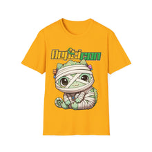 Load image into Gallery viewer, Repticon Unisex Softstyle T-Shirt w/ Chameleon Mummy
