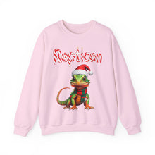 Load image into Gallery viewer, Repticon Unisex Heavy Blend™ Crewneck Sweatshirt w/ Lizard Santa
