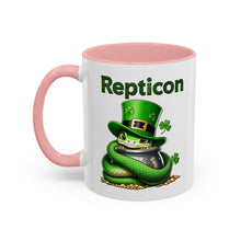 Load image into Gallery viewer, Repticon Accent Coffee Mug /w Snake
