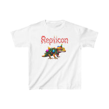 Load image into Gallery viewer, Repticon Kids Heavy Cotton™ Tee w/ Crested Gecko Christmas Tree
