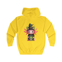 Load image into Gallery viewer, Repticon Unisex Full Zip Hoodie w/ Axolotl
