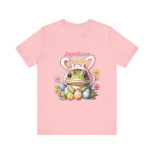 Load image into Gallery viewer, Repticon Unisex Jersey Short Sleeve Tee w/ Easter Frog
