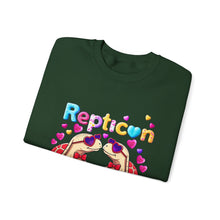 Load image into Gallery viewer, Repticon Unisex Heavy Blend™ Crewneck Sweatshirt w/ Valentine Tortoises

