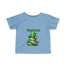 Load image into Gallery viewer, Repticon Infant Fine Jersey Tee w/ Snake
