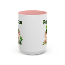 Load image into Gallery viewer, Repticon Accent Coffee Mug w/ Axolotl
