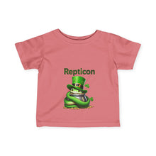 Load image into Gallery viewer, Repticon Infant Fine Jersey Tee w/ Snake
