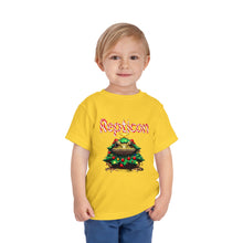 Load image into Gallery viewer, Repticon Toddler Short Sleeve Tee w/ Toad Christmas Tree
