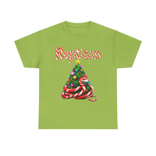Load image into Gallery viewer, Repticon Unisex Heavy Cotton Tee w/ Candy Cane Christmas Tree
