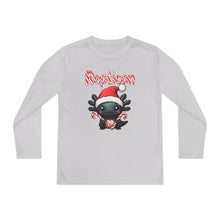 Load image into Gallery viewer, Repticon Youth Long Sleeve Competitor Tee w/ Axolotl Santa
