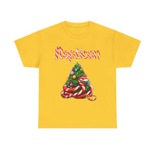 Load image into Gallery viewer, Repticon Unisex Heavy Cotton Tee w/ Candy Cane Christmas Tree
