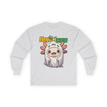 Load image into Gallery viewer, Repticon Unisex Ultra Cotton Long Sleeve Tee w/ Axolotl Ghost
