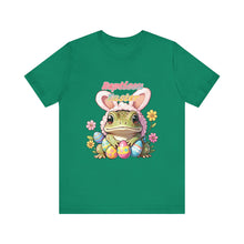 Load image into Gallery viewer, Repticon Unisex Jersey Short Sleeve Tee w/ Easter Frog

