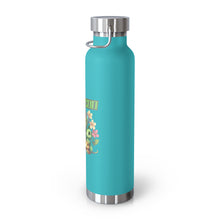 Load image into Gallery viewer, Repticon Copper Vacuum Insulated Bottle, 22oz w/ Lizards
