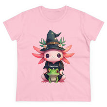 Load image into Gallery viewer, Repticon Women&#39;s Midweight Cotton Tee w/ Axolotl
