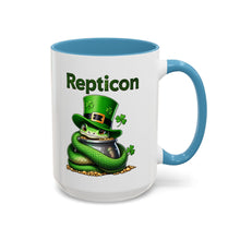 Load image into Gallery viewer, Repticon Accent Coffee Mug /w Snake
