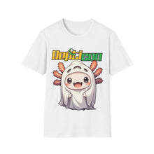 Load image into Gallery viewer, Repticon Unisex Softstyle T-Shirt w/ Axolotl Ghost
