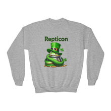 Load image into Gallery viewer, Repticon Youth Crewneck Sweatshirt w/ Snake
