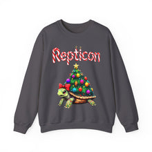 Load image into Gallery viewer, Repticon Unisex Heavy Blend™ Crewneck Sweatshirt w/ Tortoise Christmas Tree
