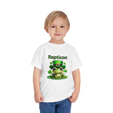 Load image into Gallery viewer, Repticon Toddler Short Sleeve Tee w/ Frog
