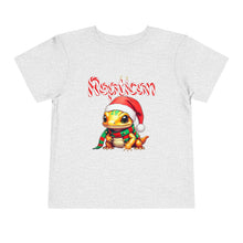 Load image into Gallery viewer, Repticon Toddler Short Sleeve Tee w/ Amphibian Santa
